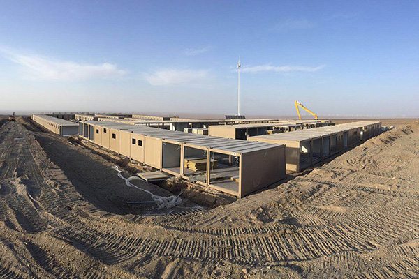 Army Campsite Container House