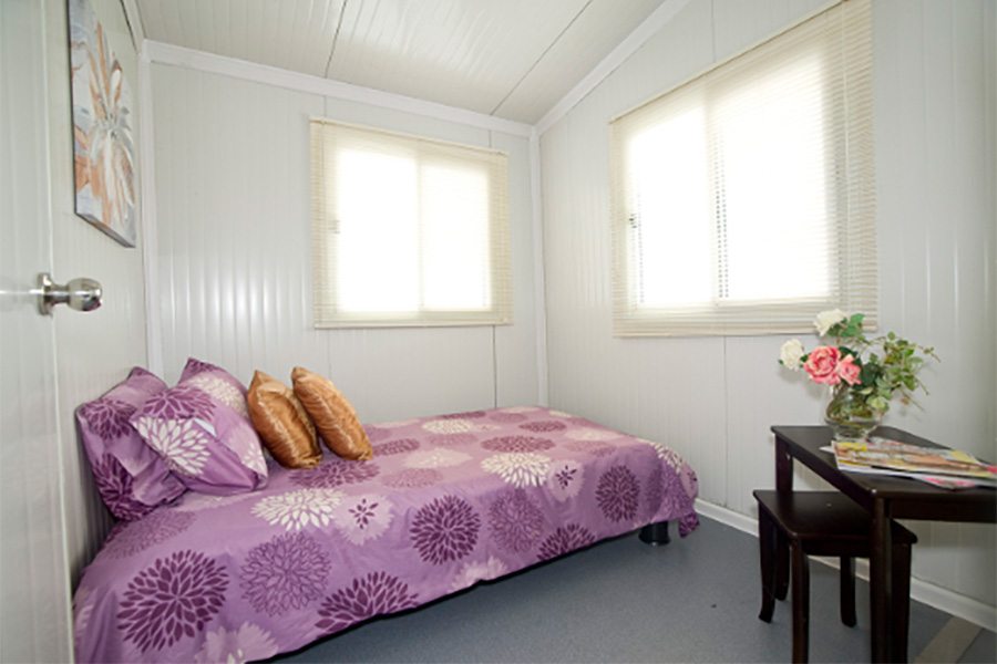 France Expandable Cabin with Exterior Decoration, Roof & Balcony